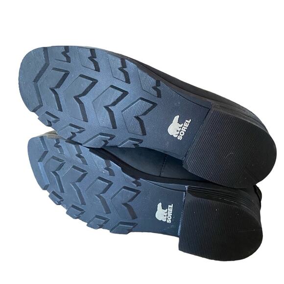 Sorel Emelie 1964 Waterproof Lace Up Boots Brown Tan Black size 6 - Picture 8 of 9